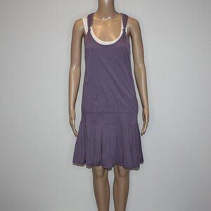 Bench Women's Racerback Drop Waist Cover Up Mauve Dress in size Medium or US 8